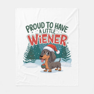Proud om een kleine vrouw te hebben fleece deken
