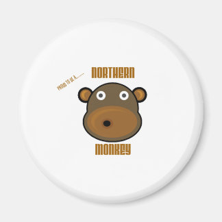 Proud om een noordelijke aap te worden magneet