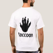 Proud om een Raccoon te worden T-shirt (Achterkant)