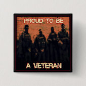 Proud om een Veteranese Button te zijn (Voorkant)