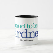 Proud om een vogelnerd te zijn mok (Midden)