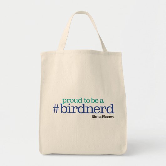 Proud om een vogelnerd te zijn tote bag (Voorkant)