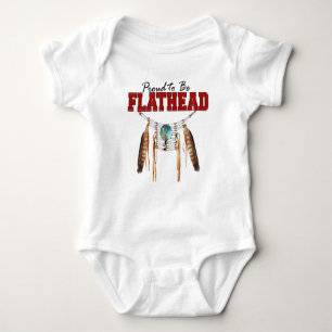 Proud om Flathead Baby Jersey Bodysuit te worden