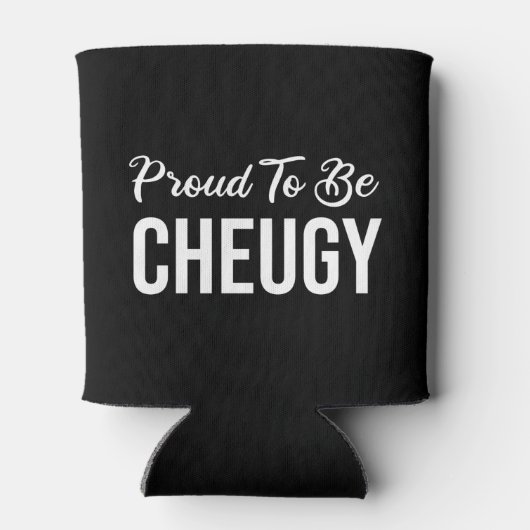 Proud om goedaardig te zijn blikjeskoeler (Achterkant)