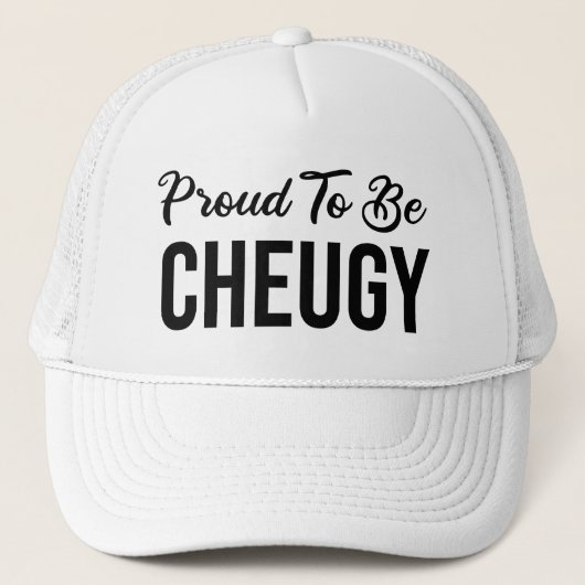 Proud om goedaardig te zijn trucker pet (Voorkant)