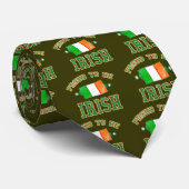 Proud om Iers Collegiate St. Patrick's Day te word Stropdas (Opgerold)