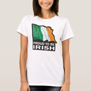 Proud om Iers/St. Patrick's Day te zijn T-shirt