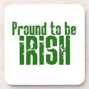 Proud om Iers te worden Drankjes Onderzetter