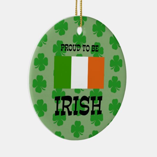 Proud om Iers te zijn, Keramisch Ornament (Rechts)
