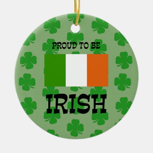 Proud om Iers te zijn, Keramisch Ornament (Voorkant)