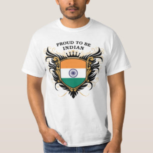 Proud om Indiaas te zijn T-shirt