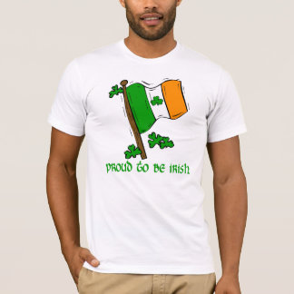 PROUD OM IRISH TE ZIJN T-SHIRT