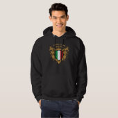 Proud om Italiaans te worden Hoodie (Voorkant volledig)
