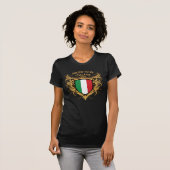 Proud om Italiaans te worden T-shirt (Voorkant volledig)