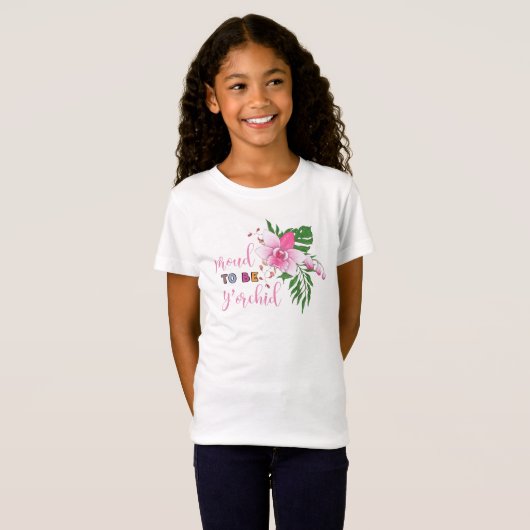 Proud om je Kind te zijn Funny y'Orchid Matching T-shirt (Voorkant volledig)