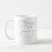 Proud om Jehovah's getuige te zijn Koffiemok (Links)