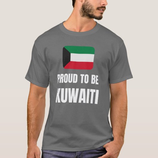 Proud om Koeweiti te zijn T-shirt (Voorkant)