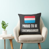 Proud om Luxemburger te worden Kussen (Stoel)