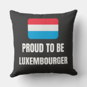 Proud om Luxemburger te worden Kussen (Achterkant)