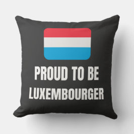 Proud om Luxemburger te worden Kussen