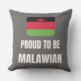 Proud om Malawian te zijn Kussen