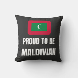 Proud om Maldiviaans te zijn Kussen