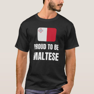 Proud om Maltees te zijn T-shirt