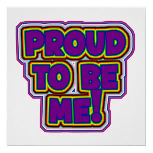 Proud om mij te zijn! - LGBTQ+ Pride Perfect Poster