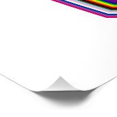 Proud om mij te zijn! - LGBTQ+ Pride Perfect Poster (Hoek)