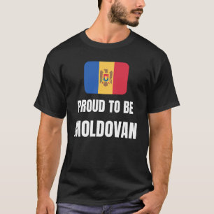 Proud om Moldavisch te zijn T-shirt