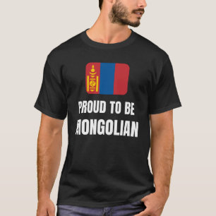 Proud om Mongoolisch te worden T-shirt