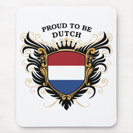 Proud om Nederlands te worden Muismat (Voorkant)