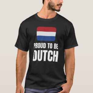 Proud om Nederlands te worden T-shirt