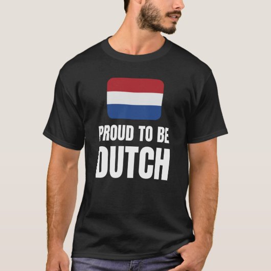Proud om Nederlands te worden T-shirt (Voorkant)