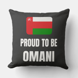Proud om Omani te zijn Kussen