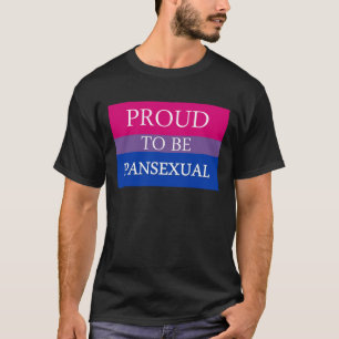 Proud om panseksueel te zijn t-shirt