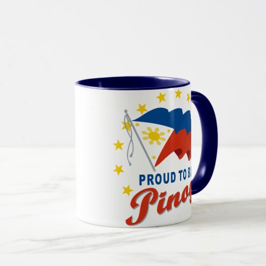 Proud om Pinoy te zijn Mok (Voorkant rechts)