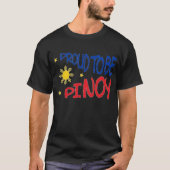 Proud om Pinoy te zijn T-shirt (Voorkant)