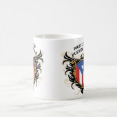 Proud om Puerto Ricaan te zijn Koffiemok (Center)