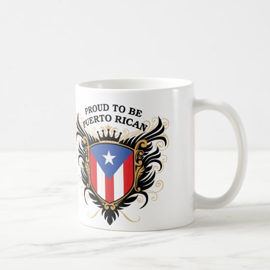 Proud om Puerto Ricaan te zijn Koffiemok (Rechts)