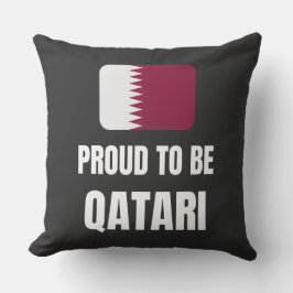 Proud om Qatari te worden Kussen