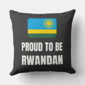 Proud om Rwandan te zijn Kussen (Achterkant)