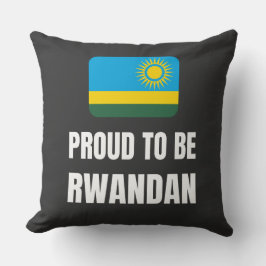 Proud om Rwandan te zijn Kussen