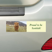 Proud om Schots te zijn! Bumpersticker (Op auto)