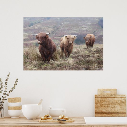 Proud om Schots te zijn! Poster (Keuken)