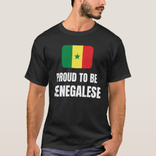 Proud om Senegalese te worden T-shirt