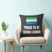 Proud om Sierra Leone te worden Kussen (Stoel)