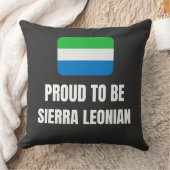 Proud om Sierra Leone te worden Kussen (Deken)