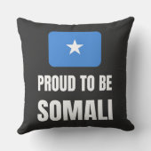 Proud om Somalië te zijn Kussen (Achterkant)