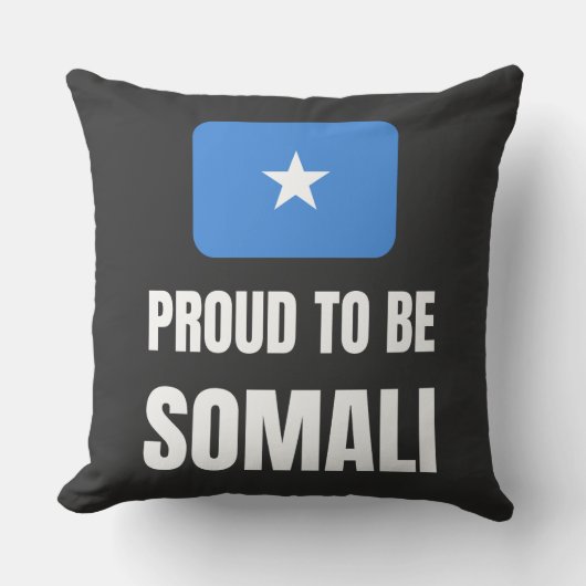 Proud om Somalië te zijn Kussen (Voorkant)